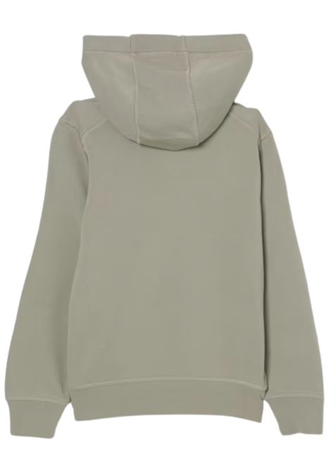 Green cotton sweatshirt for children Stone Island | 6100017/MAVERDE
